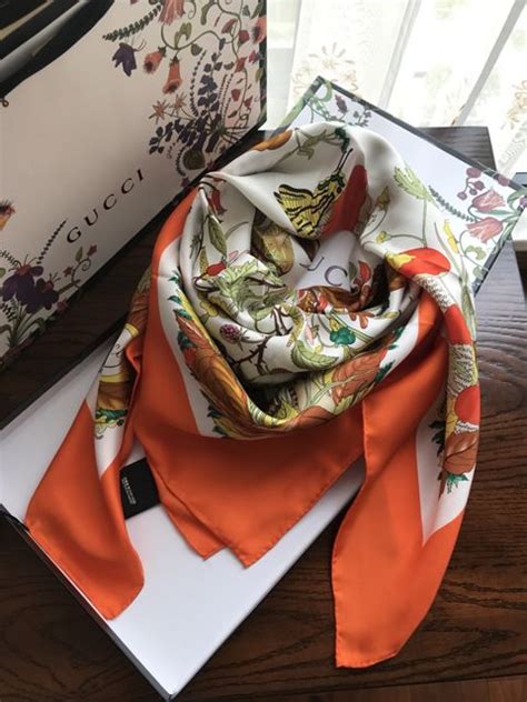 fake gucci silk scarf